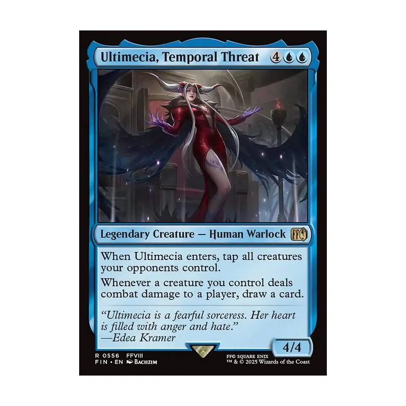 Ultimecia, Temporal Threat - Final Fantasy (Near Mint)