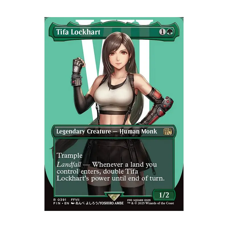 tifa mtg card price Custom Proxy If its the first combat phase of your turn Tifa Lockhart | Final Fantasy