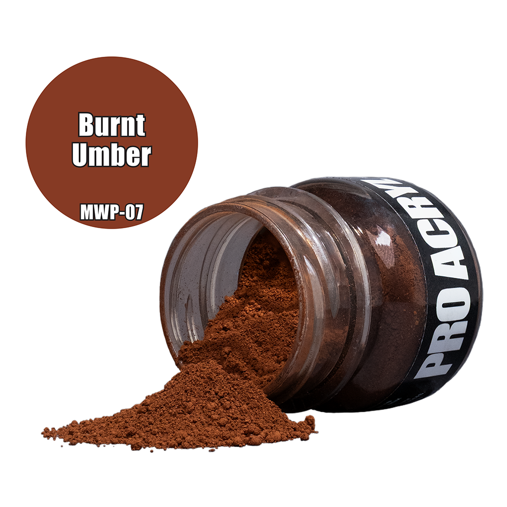 PRO Acryl Weathering Pigments 07 - Burnt Umber (37ml) (Preorder)
