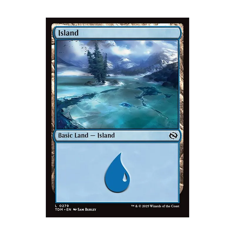 Island (0279) - Tarkir: Dragonstorm (Near Mint)