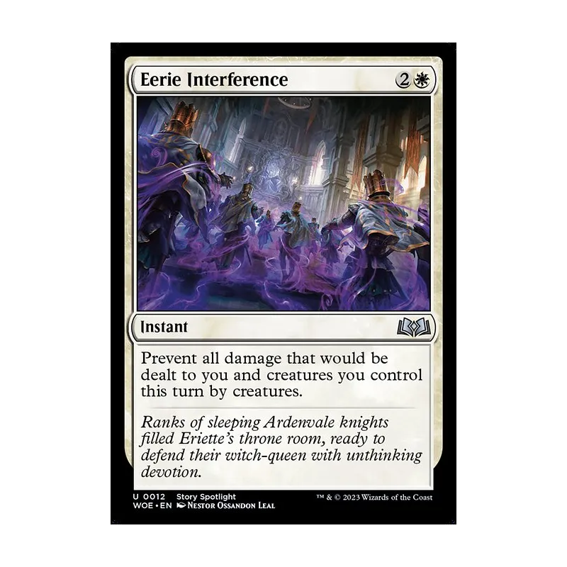 Eerie Interference - Wilds of Eldraine (Near Mint)