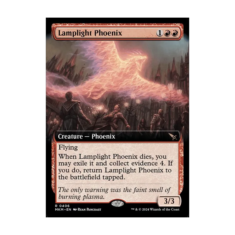 Lamplight Phoenix (Extended Art) - Murders at Karlov Manor (Near Mint)