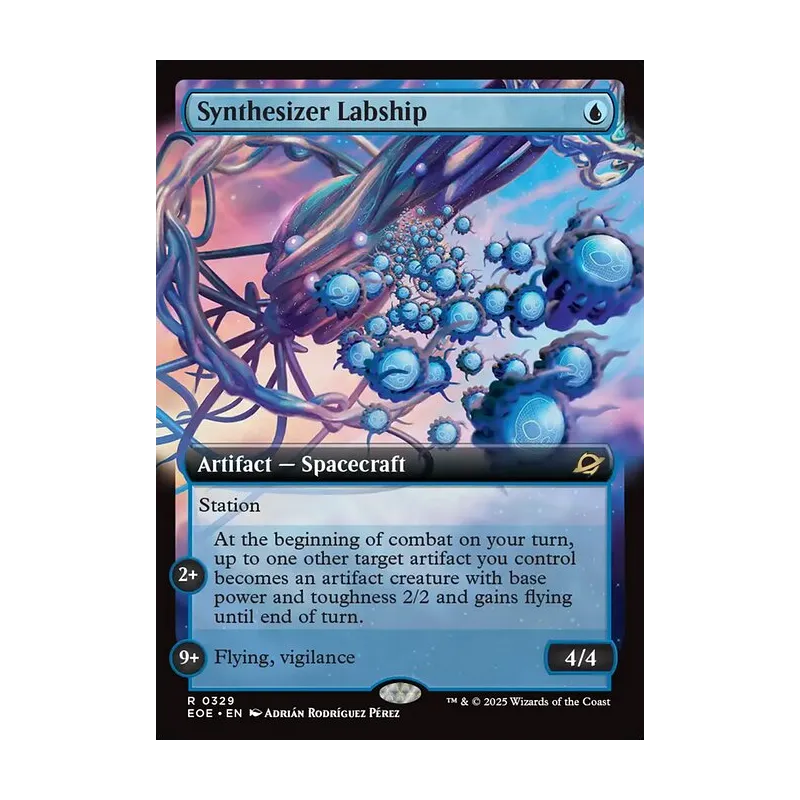 Synthesizer Labship (Extended Art) - Edge of Eternities (Near Mint)