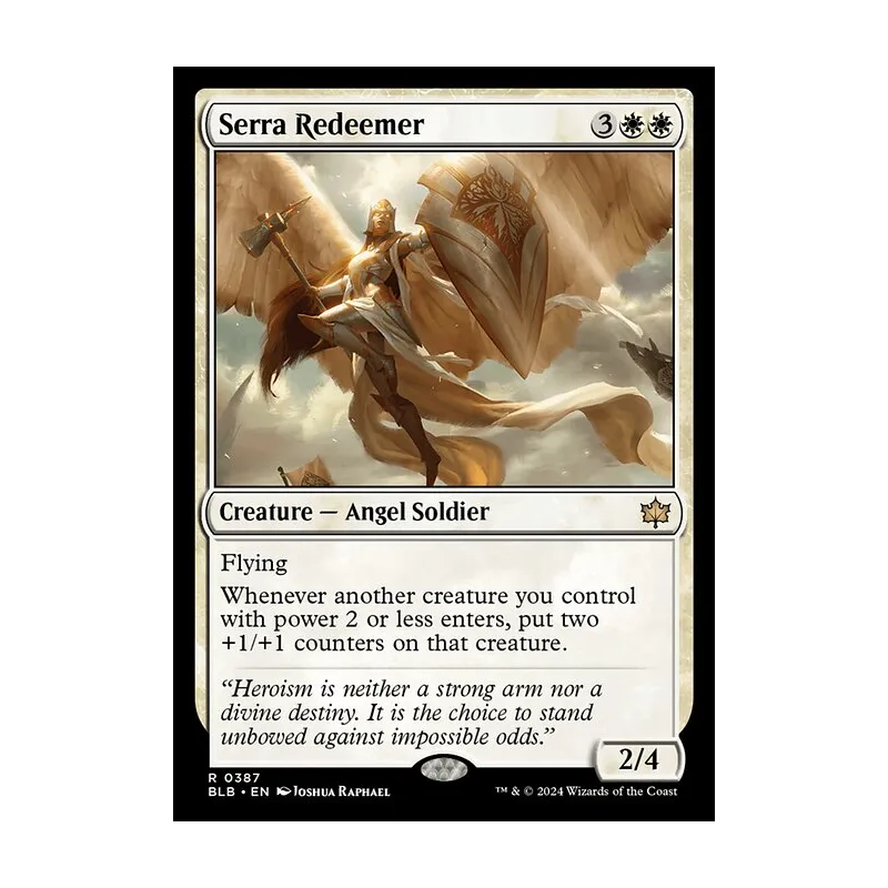 Serra Redeemer - Bloomburrow (Near Mint)