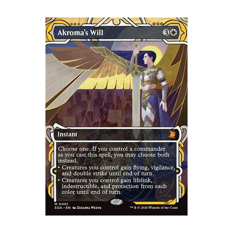 Akroma's Will - Secrets of Strixhaven Mystical Archive (Near Mint)