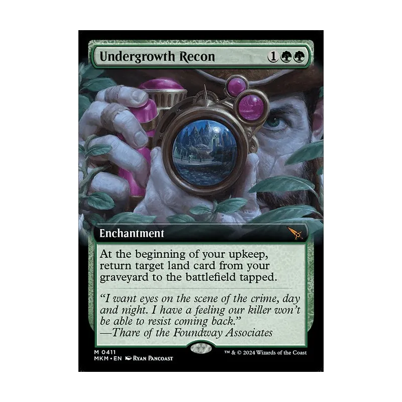 Undergrowth Recon (Extended Art) - Murders at Karlov Manor (Near Mint)