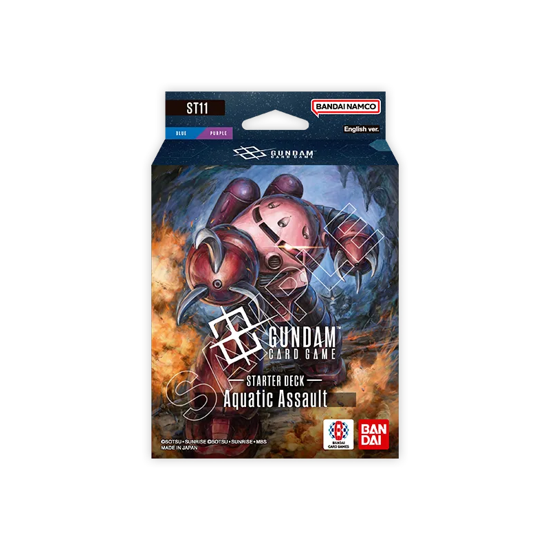 Gundam Card Game: Aquatic Assault [ST11] - Starter Deck (Preorder)