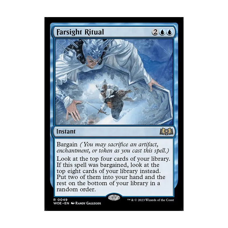 Farsight Ritual - Wilds of Eldraine (Near Mint)