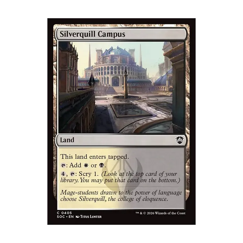 Silverquill Campus - Secrets of Strixhaven Commander (Near Mint)