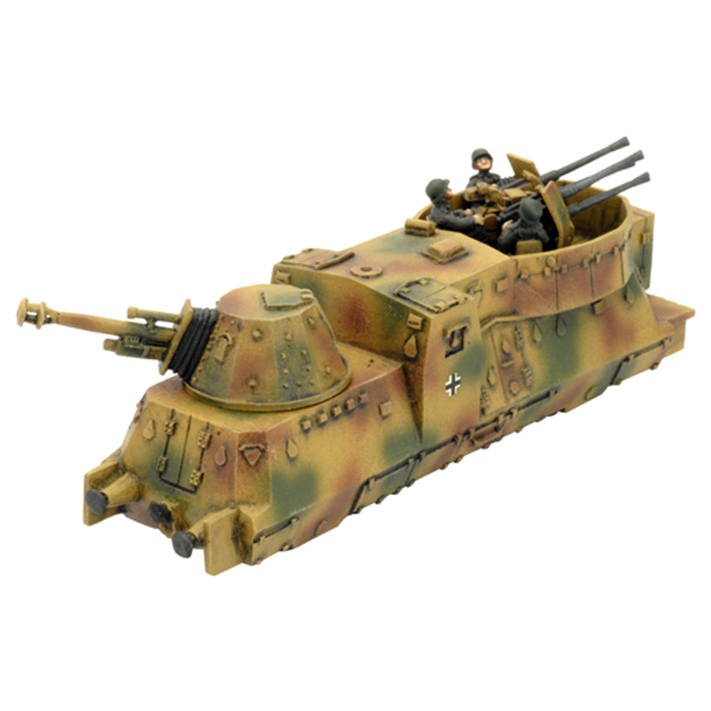 Flames of War WW2: German - BP44 Armoured Train Anti-Aircraft Car