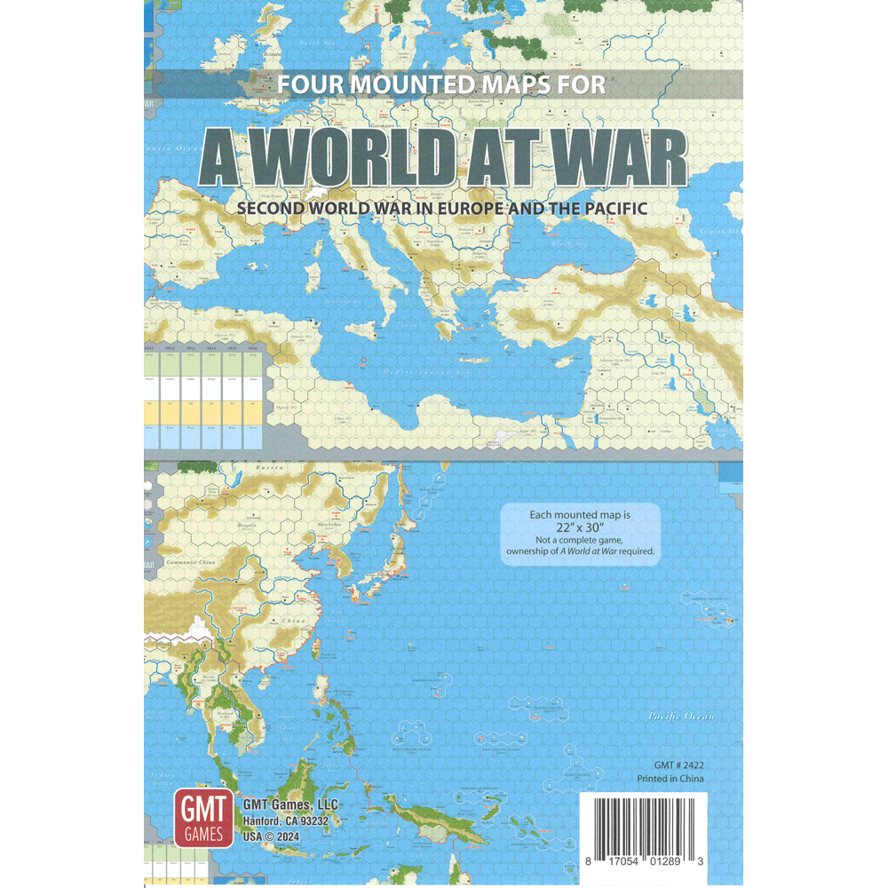 A World at War: Mounted Map Set A World at War: Mounted Map Set
