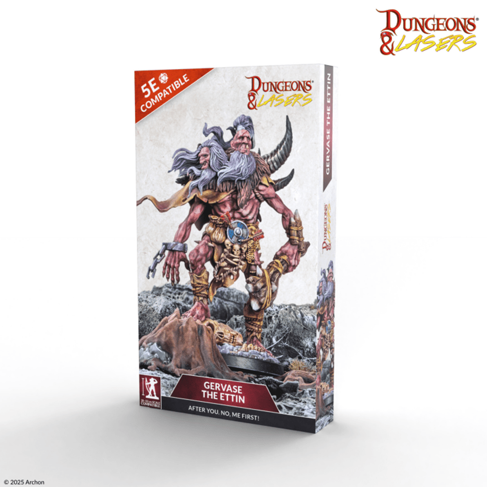 Dungeons & Lasers: Gervase the Ettin (New Arrival)