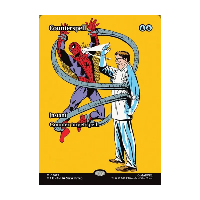 Counterspell (Borderless) - Marvel Universe (Near Mint)
