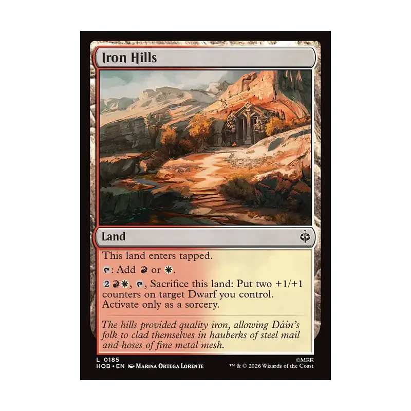 Iron Hills - The Hobbit (Near Mint)