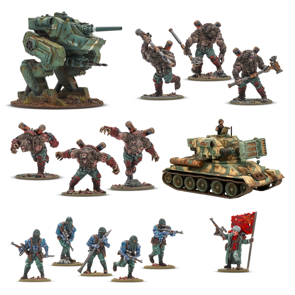 Konflikt '47: Soviet Bloc Starter Army (Preorder) Konflikt '47: Soviet Bloc Starter Army (Preorder)