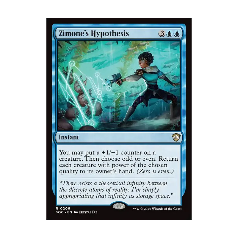 Zimone's Hypothesis - Secrets of Strixhaven Commander (Near Mint)