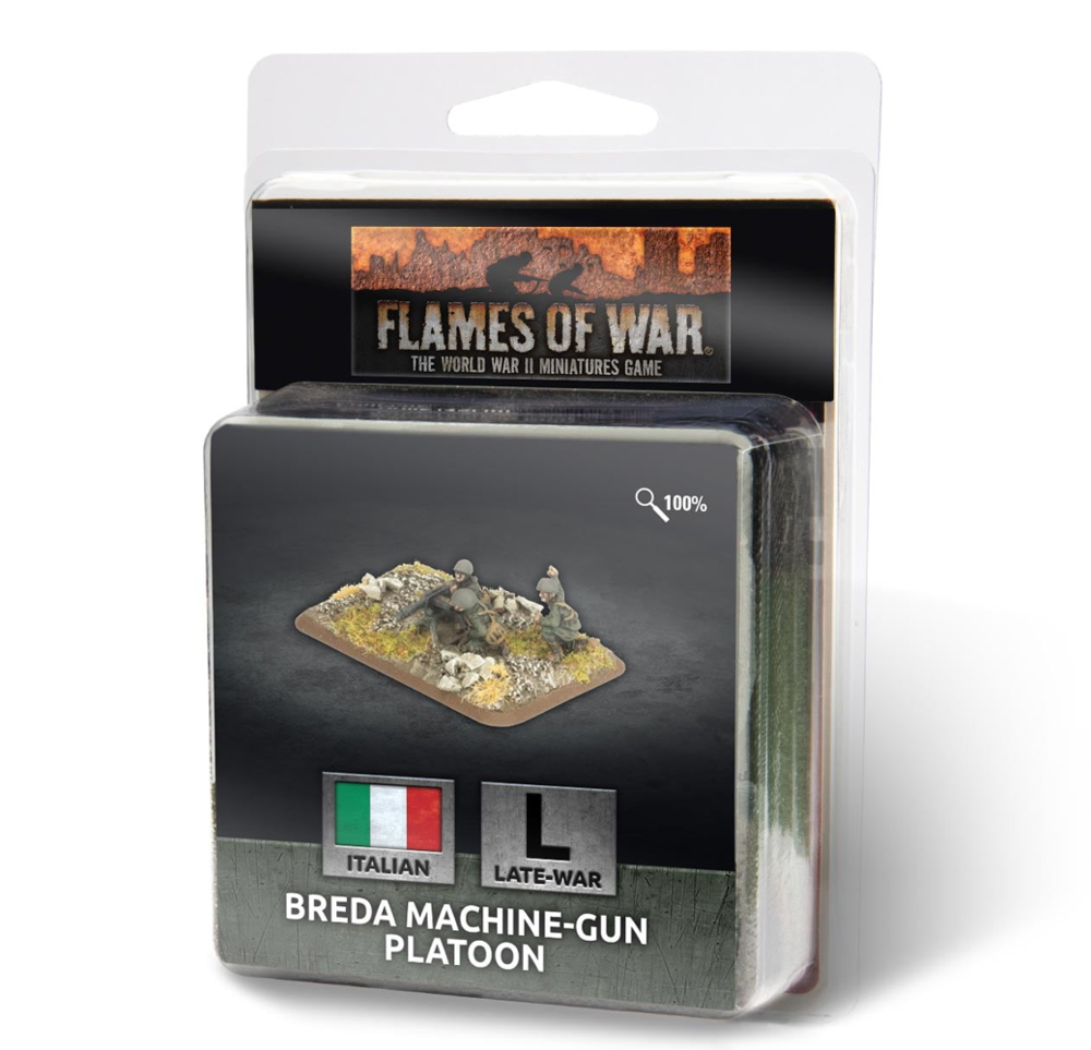Flames of War WW2: Italian - Breda Machine-Gun Platoon