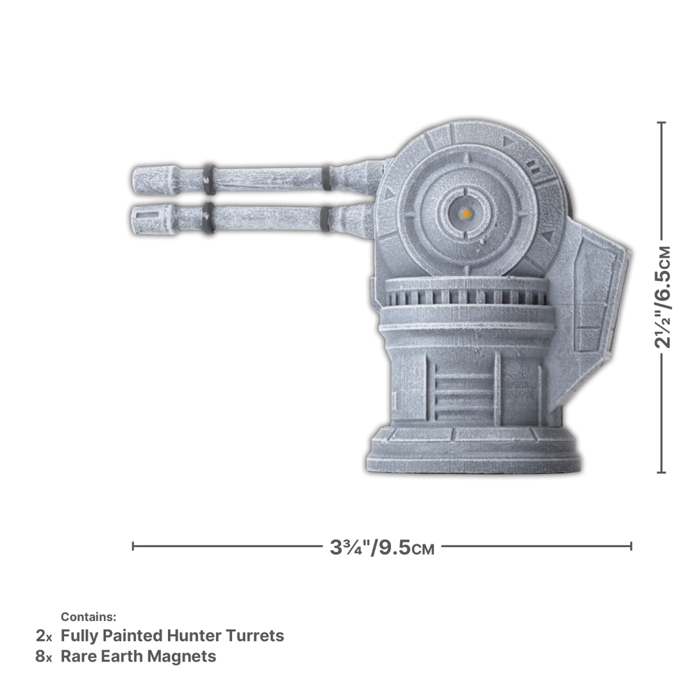 Battlefield in a Box: Galactic Warzones: Rebel Outpost - Hunter Turrets (New Arrival)