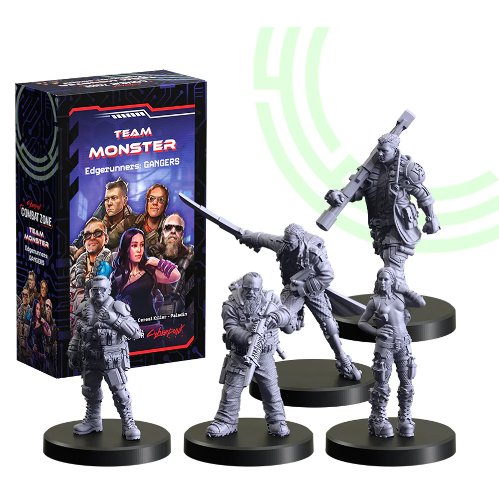 Cyberpunk Red Combat Zone: Edgerunners - Team Monster Cyberpunk Red Combat Zone: Edgerunners - Team Monster
