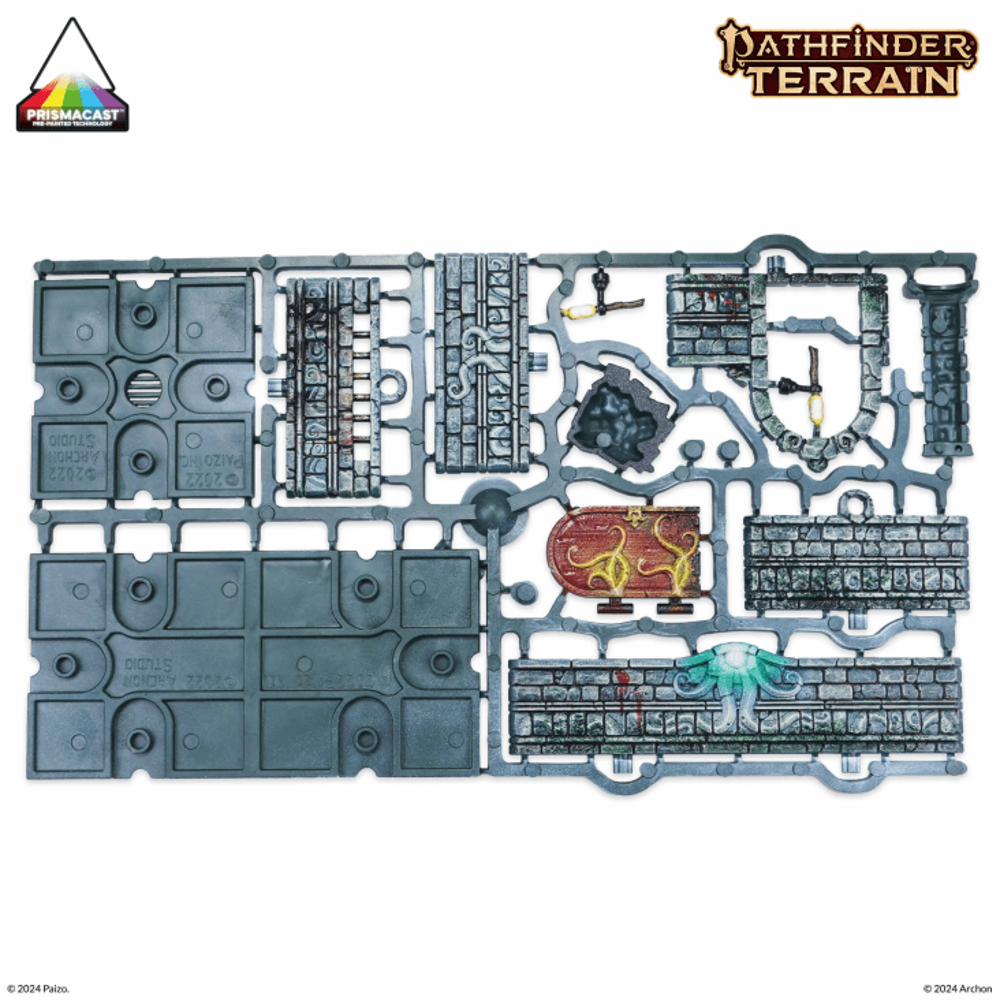 Dungeons & Lasers PrismaCast Pre-Painted: Pathfinder - Abomination Vaults (New Arrival)