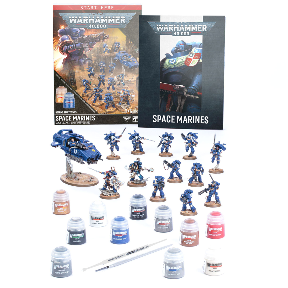 Warhammer 40K: Getting Started with Space Marines (Preorder)
