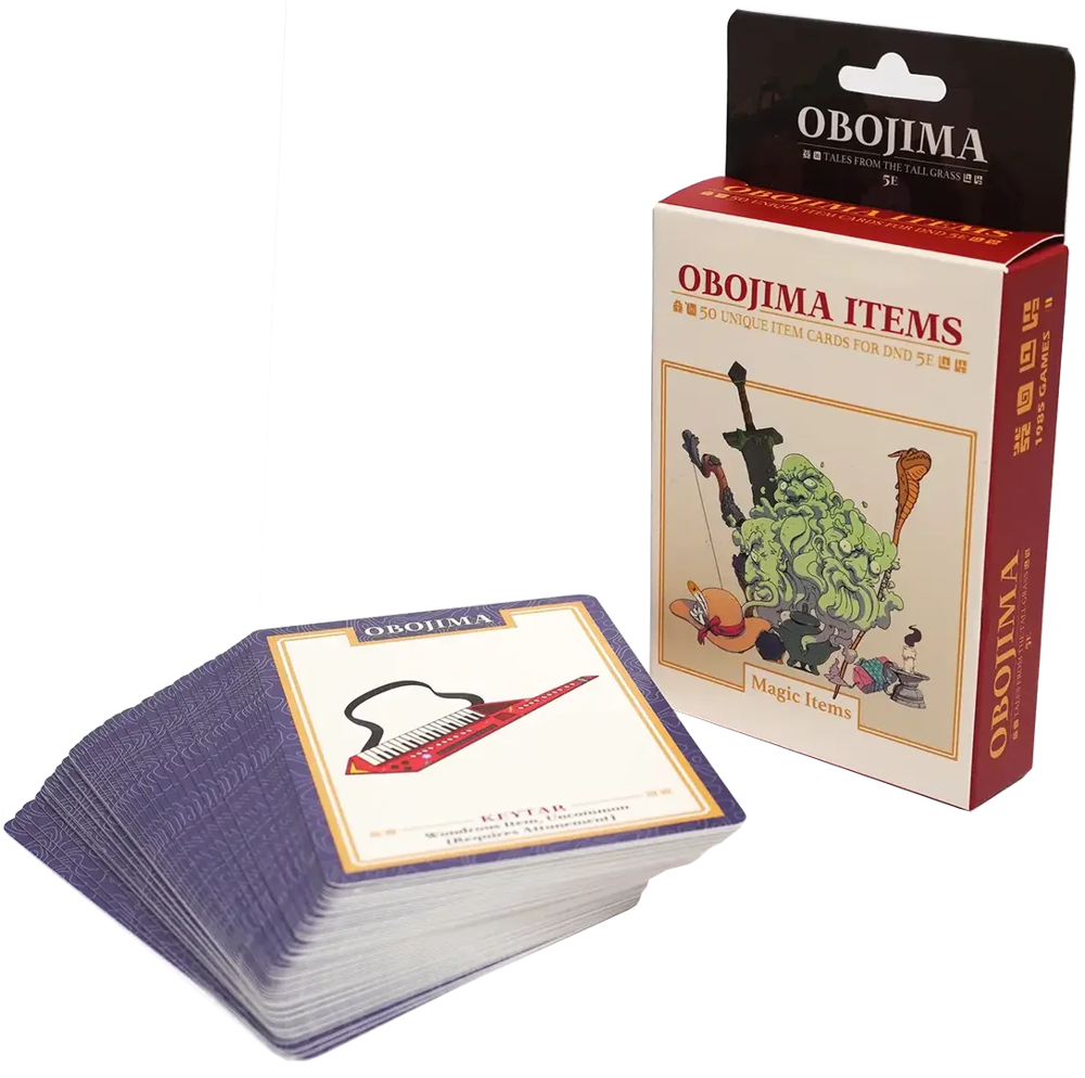 Obojima: Magic Items Deck (D&D 5E Compatible) (New Arrival)