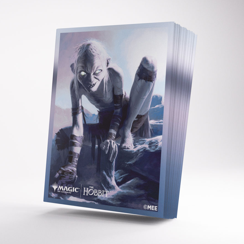 MTG Premium Art Sleeves: The Hobbit - Gollum, Riddle Master (105) (New Arrival)