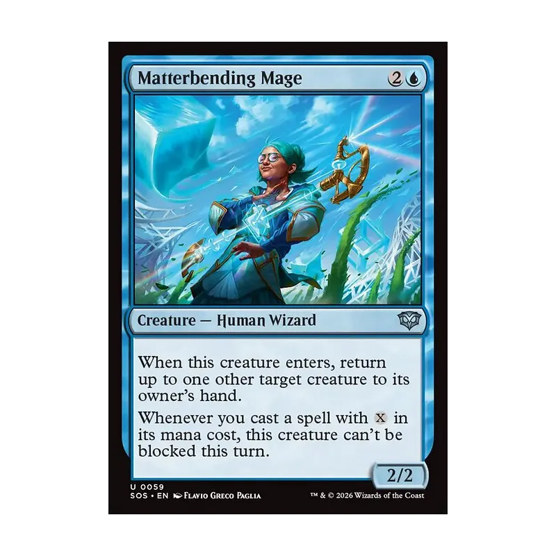 Matterbending Mage - Secrets of Strixhaven (Near Mint)