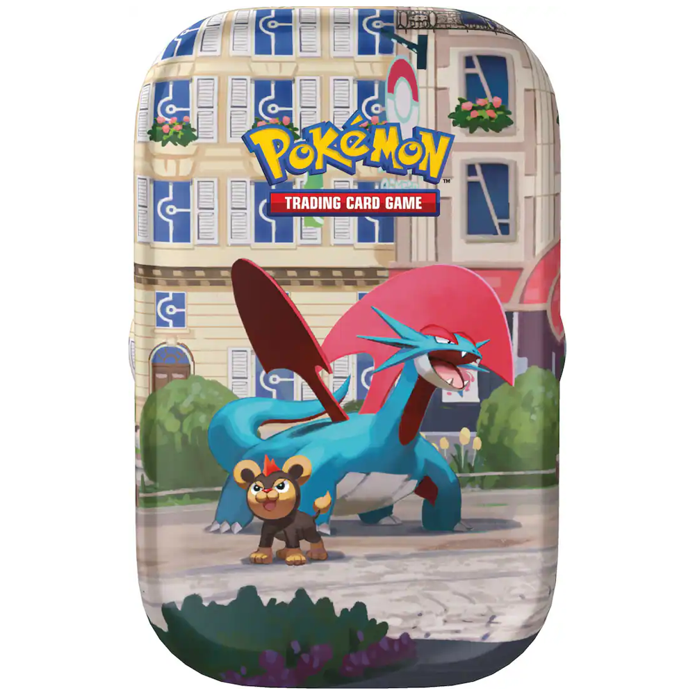 Pokemon TCG: Lumiose City: Mini Tin - Salamence & Litleo (Preorder)