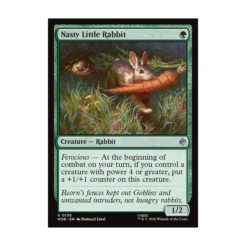 Nasty Little Rabbit - The Hobbit (Near Mint)