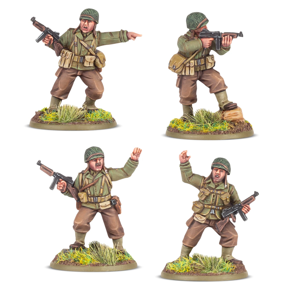 Bolt Action 3E: US Rangers Platoon Commanders