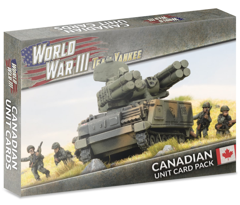 WWIII Team Yankee: Canadian - Unit Card Pack