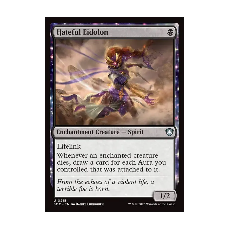 Hateful Eidolon - Secrets of Strixhaven Commander (Near Mint)