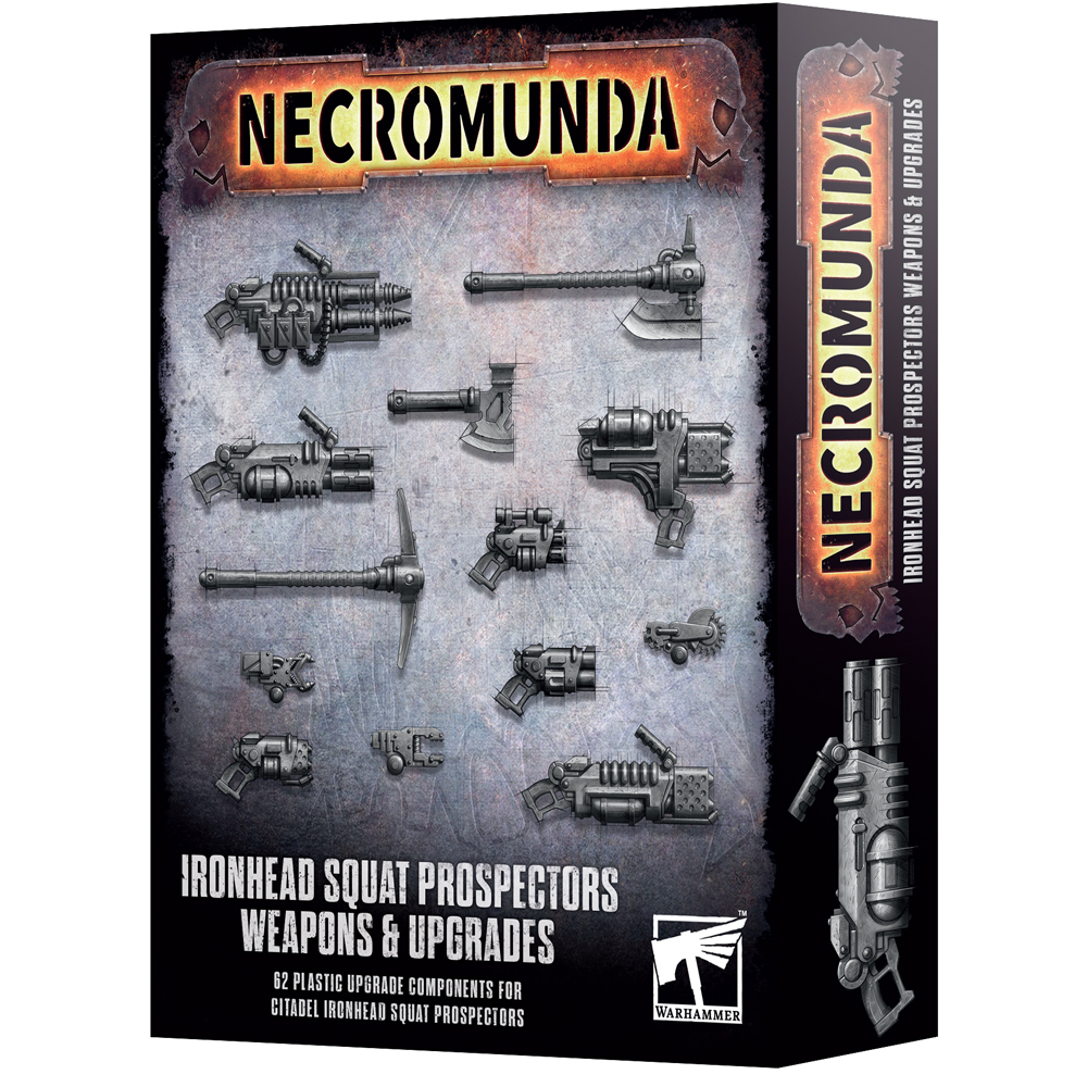 Necromunda: Ironhead Squat Prospectors - Weapons & Upgrades Necromunda: Ironhead Squat Prospectors - Weapons & Upgrades