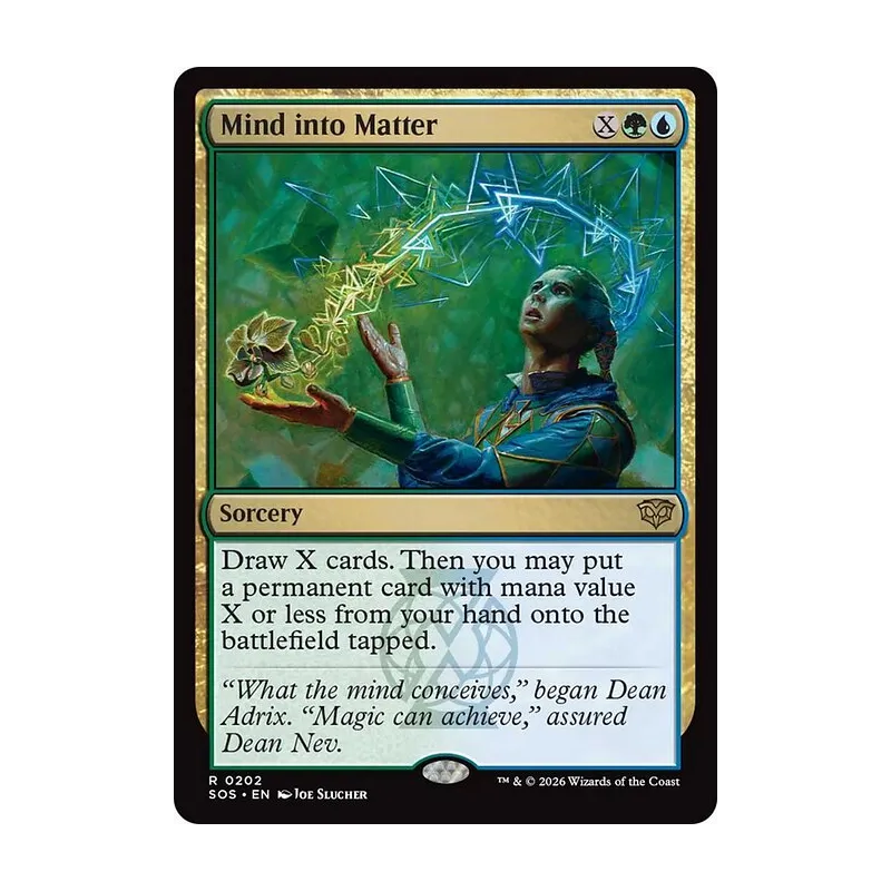 Mind into Matter - Secrets of Strixhaven (Near Mint)