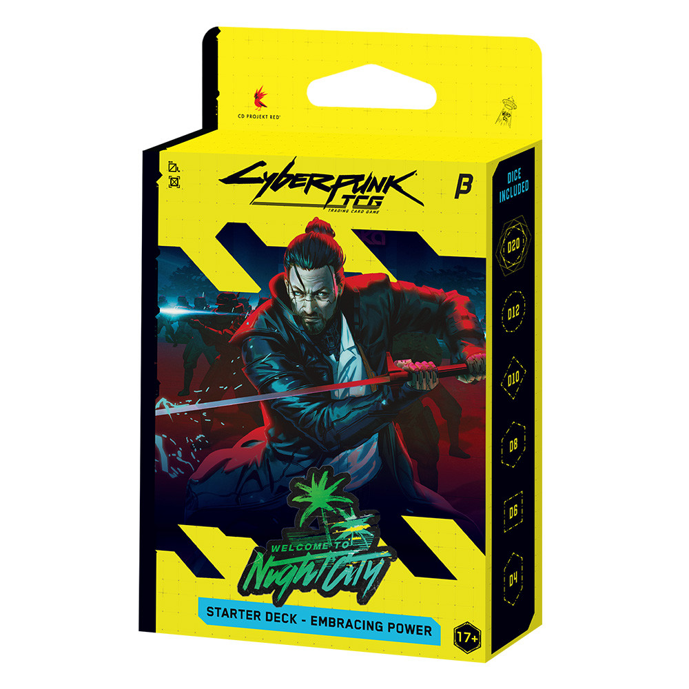 Cyberpunk TCG: Welcome to Night City - Beta Starter Deck - Embracing Power (New Arrival)