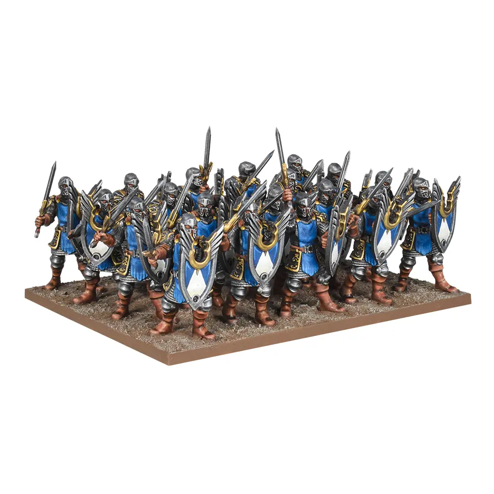 Kings of War: Basilean - Men-at-Arms Regiment (Preorder)