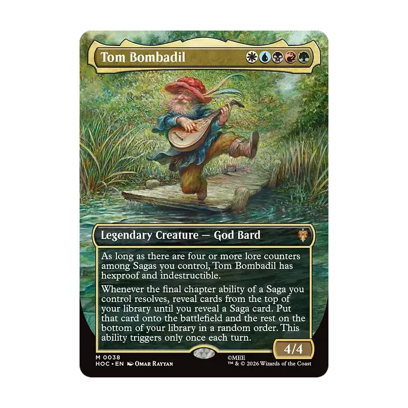 Tom Bombadil (Borderless) - The Hobbit Eternal (Near Mint)