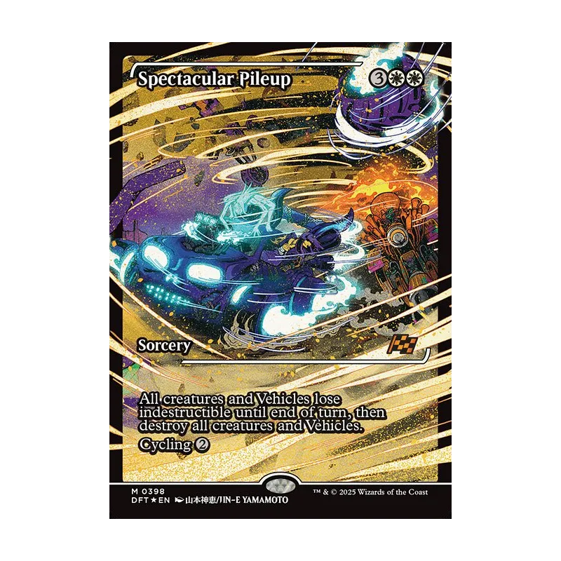 Spectacular Pileup (Showcase) - Aetherdrift (Foil Near Mint)
