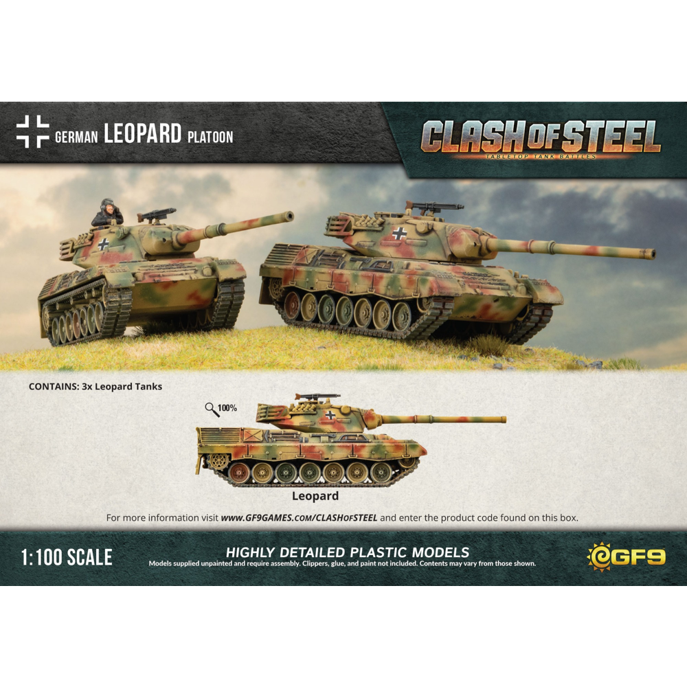 Clash of Steel: German - Leopard Platoon
