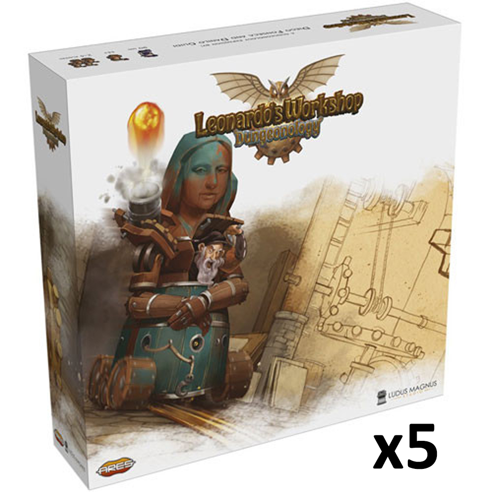 Dungeonology: Leonardo's Workshop Expansion CASE (5)