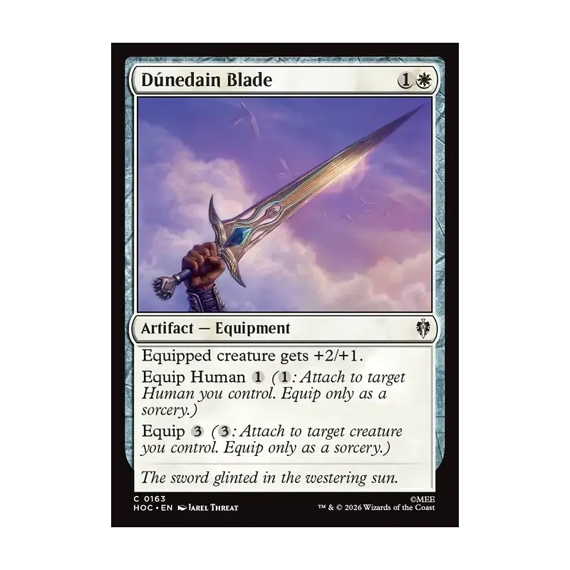 Dunedain Blade - The Hobbit Eternal (Near Mint)