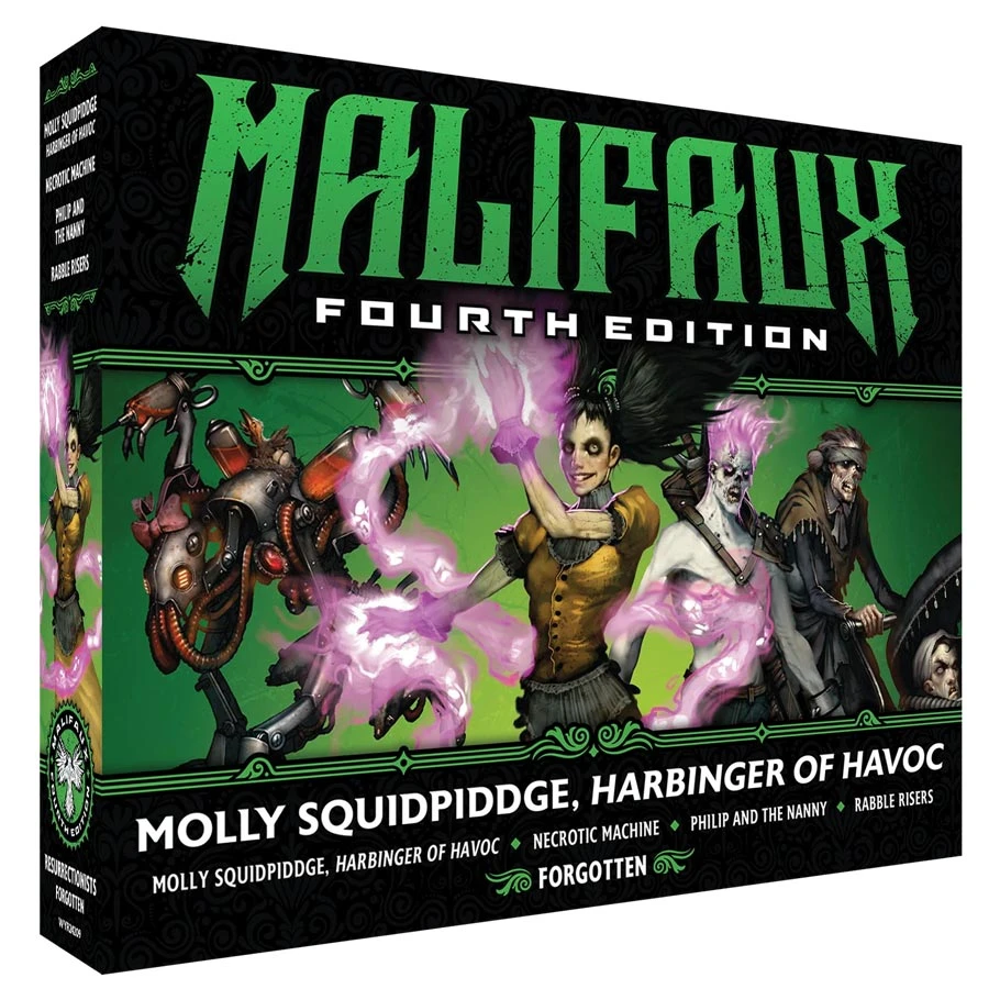 Malifaux 4E: Resurrectionists - Molly, Harbinger of Havoc (Preorder)
