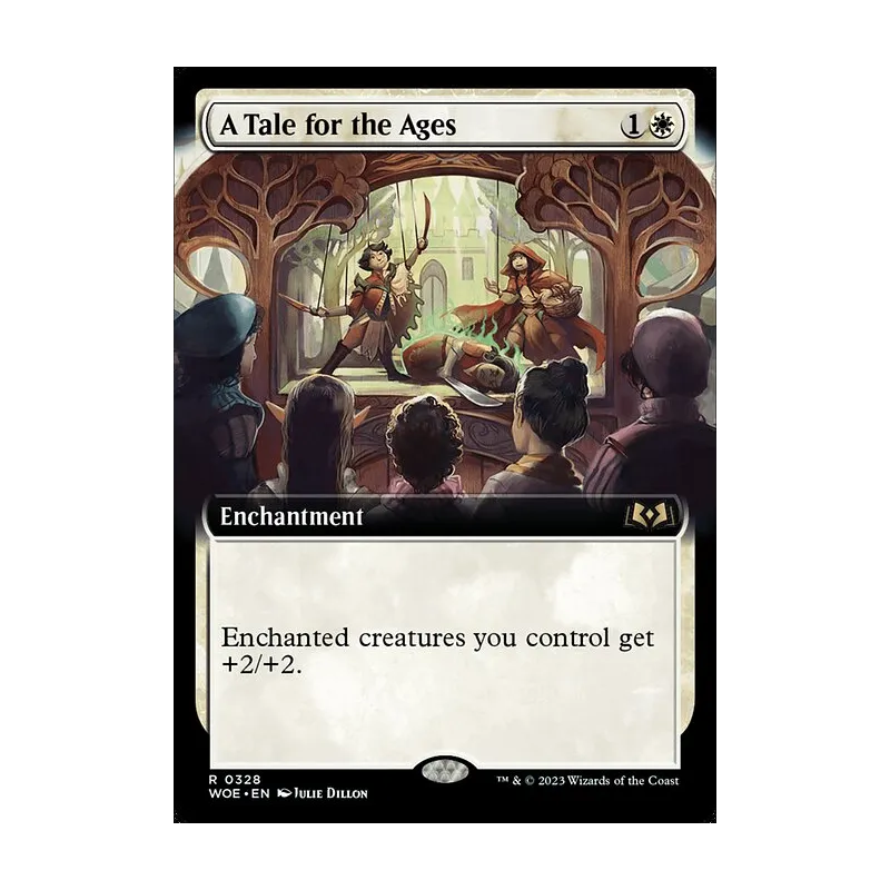 A Tale for the Ages (Extended Art) - Wilds of Eldraine (Near Mint)