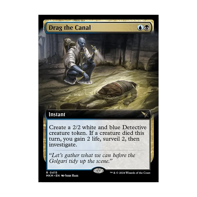 Drag the Canal (Extended Art) - Murders at Karlov Manor (Near Mint)