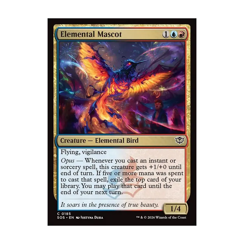 Elemental Mascot - Secrets of Strixhaven (Near Mint)