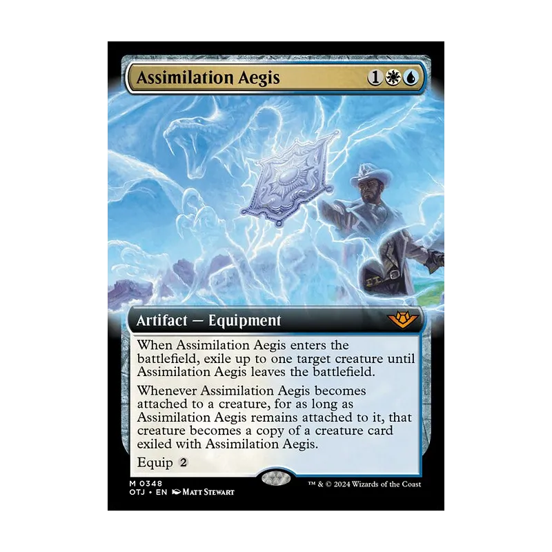 Assimilation Aegis (Extended Art) - Outlaws of Thunder Junction (Near Mint)