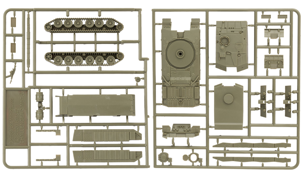 WWIII Team Yankee: British Starter Force - Challenger 2 Armoured Squadron (Preorder)