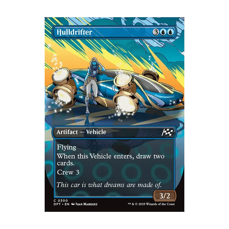 Hulldrifter (Borderless) - Aetherdrift (Near Mint)