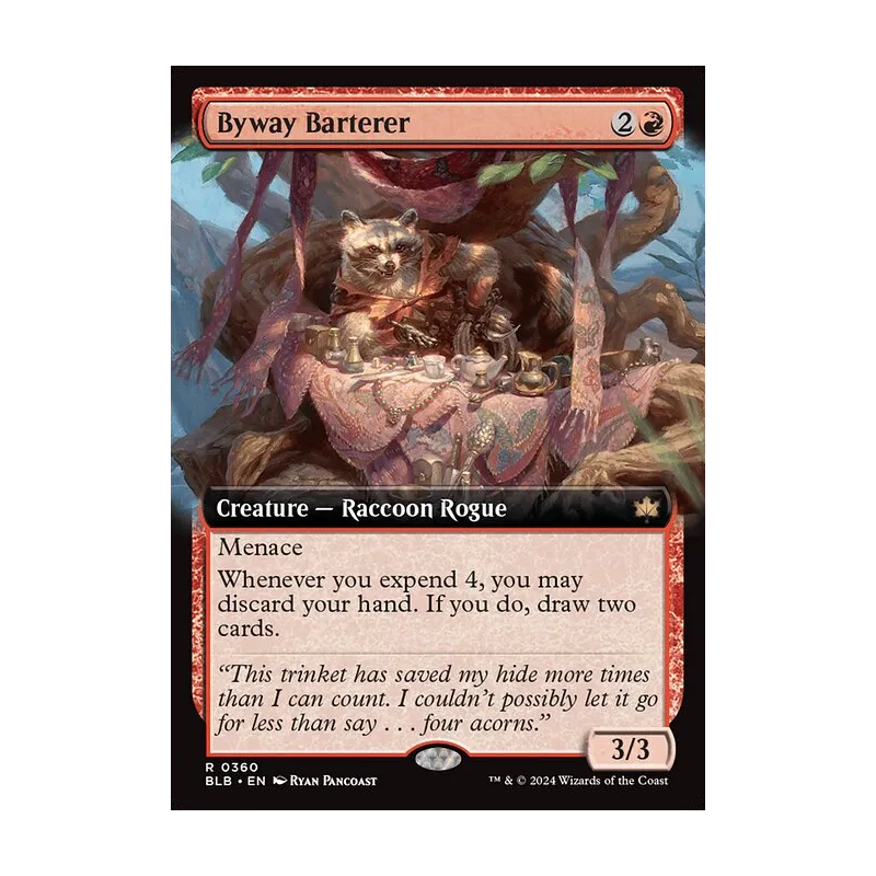 Byway Barterer (Extended Art) - Bloomburrow (Near Mint)